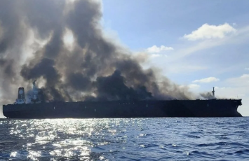 Küveyt hava limanındakı yanğın söndürülüb