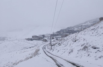 В ряде регионов Азербайджана пошел снег