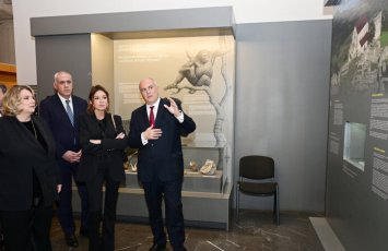 Мехрибан Алиева в Национальном музее Грузии - Фото