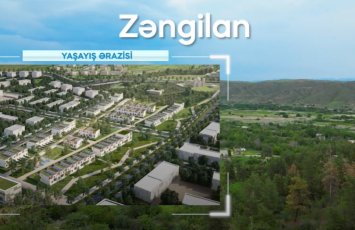 Zəngilan şəhərinin tikintisi yekunlaşıb