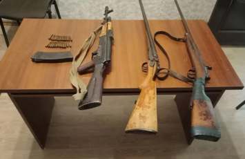 Ötən gün Azərbaycanda 11 qanunsuz silah aşkarlanıb