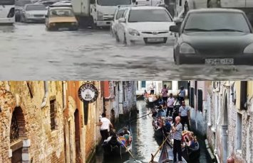 Masazır, yoxsa Venesiya? – Paytaxtda yağışın fəsadları 5 gündür aradan qaldırılmır – VİDEO