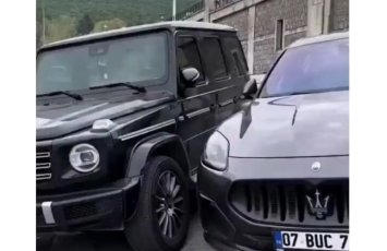 Universitetin dayanacağında tələbələrin ultra lüks AVTOMOBİLLƏRİ - VİDEO