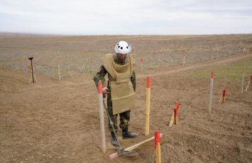 В Карабахе обнаружены ещё 191 мина и 1661 боеприпас