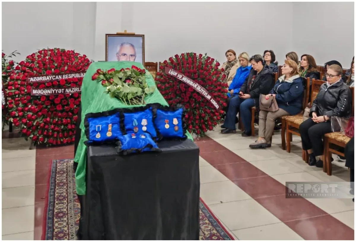 Народный артист Магсуд Мамедов похоронен на II Аллее почетного захоронения