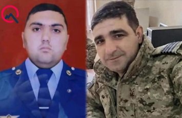 Qəzada ölən hərbçilərin FOTOSU