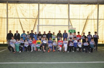 Şəhid Elçin Kərimbəylinin xatirəsinə həsr edilmiş minifutbol turniri keçirilib - FOTO