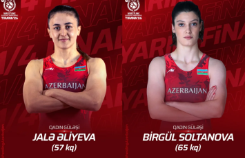 Avropa çempionatı: Azərbaycanın 3 qadın güləşçisi bürünc medal uğrunda görüşə çıxacaqlar