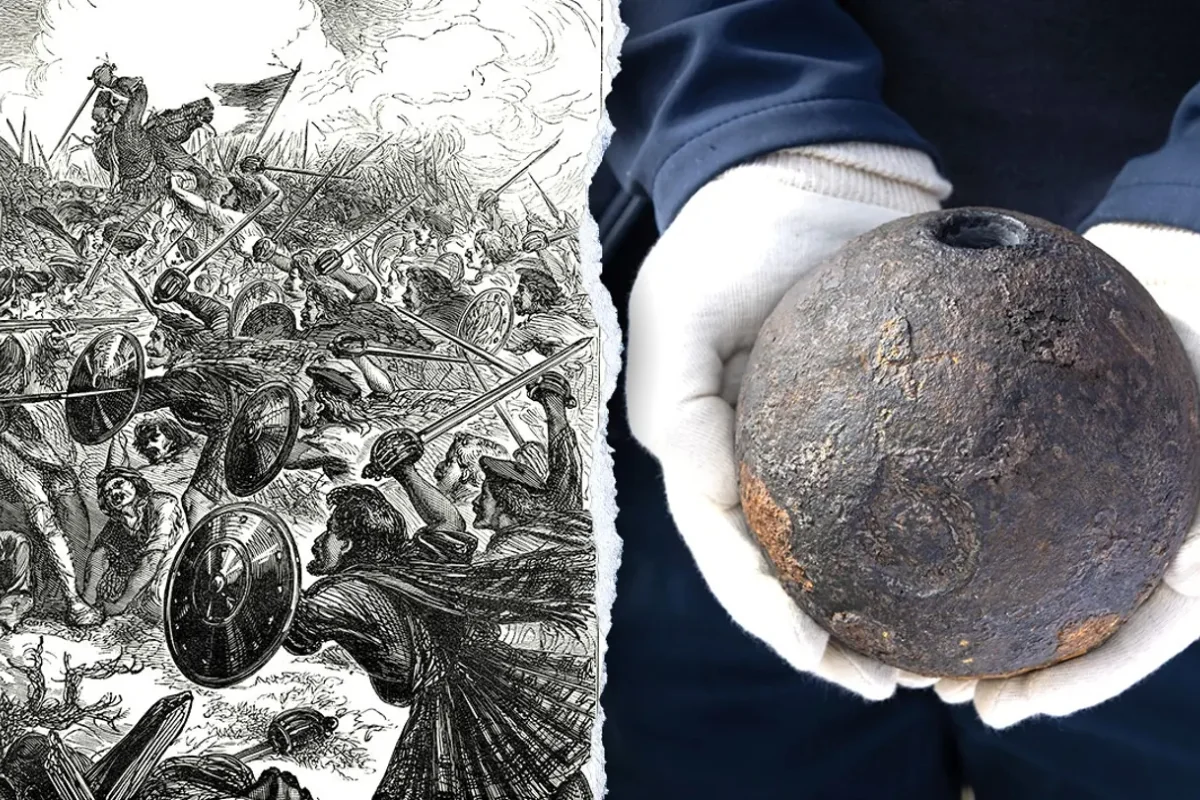 Археологи в Шотландии обнаружили неразорвавшийся 280-летний минометный снаряд