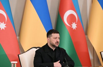 Volodimir Zelenski ölkəsinə yardıma görə Prezident İlham Əliyevə təşəkkür etdi