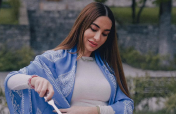 Arzu Əliyeva Şəki səfərindən paylaşım edib - FOTO