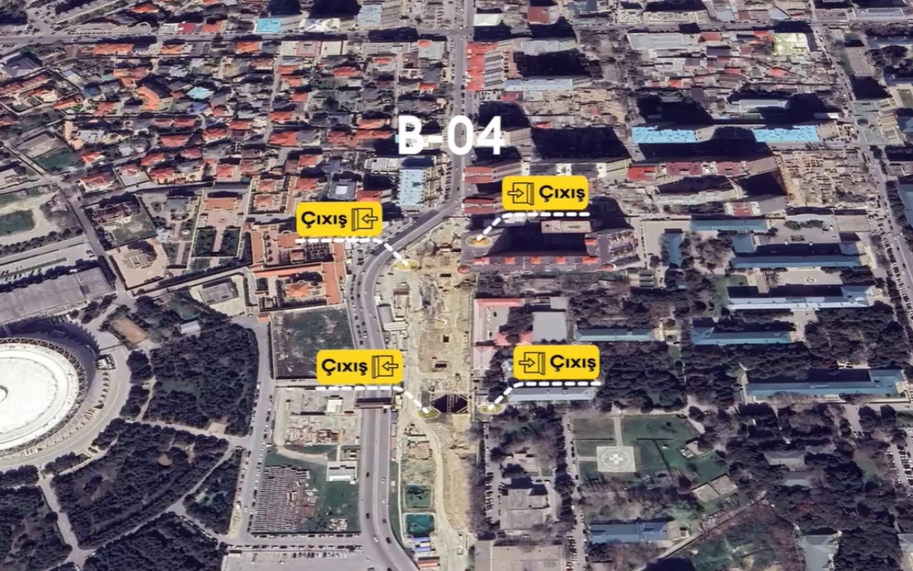 Metronun yeni açılacaq stansiyası harada yerləşir? - VİDEO