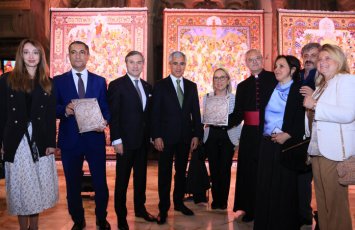 Vatikanda Heydər Əliyev Fondu ilə birgə layihələrin təqdimatına həsr olunan tədbir keçirildi - FOTO