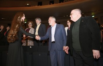 Bakı Media Mərkəzinin istehsalı olan “Tağıyev: Məktəb” bədii filminin təqdimatı olub - FOTO