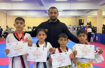 Taekvondoçularımız Gürcüstanda 4 medal qazanıblar