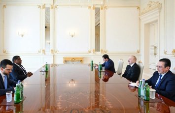 Президент принял генсека Межпарламентского Союза-ФОТО