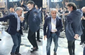 Rafael İsgəndərovla Coşqun Rəhimovun maraqlı rəqsi - VİDEO