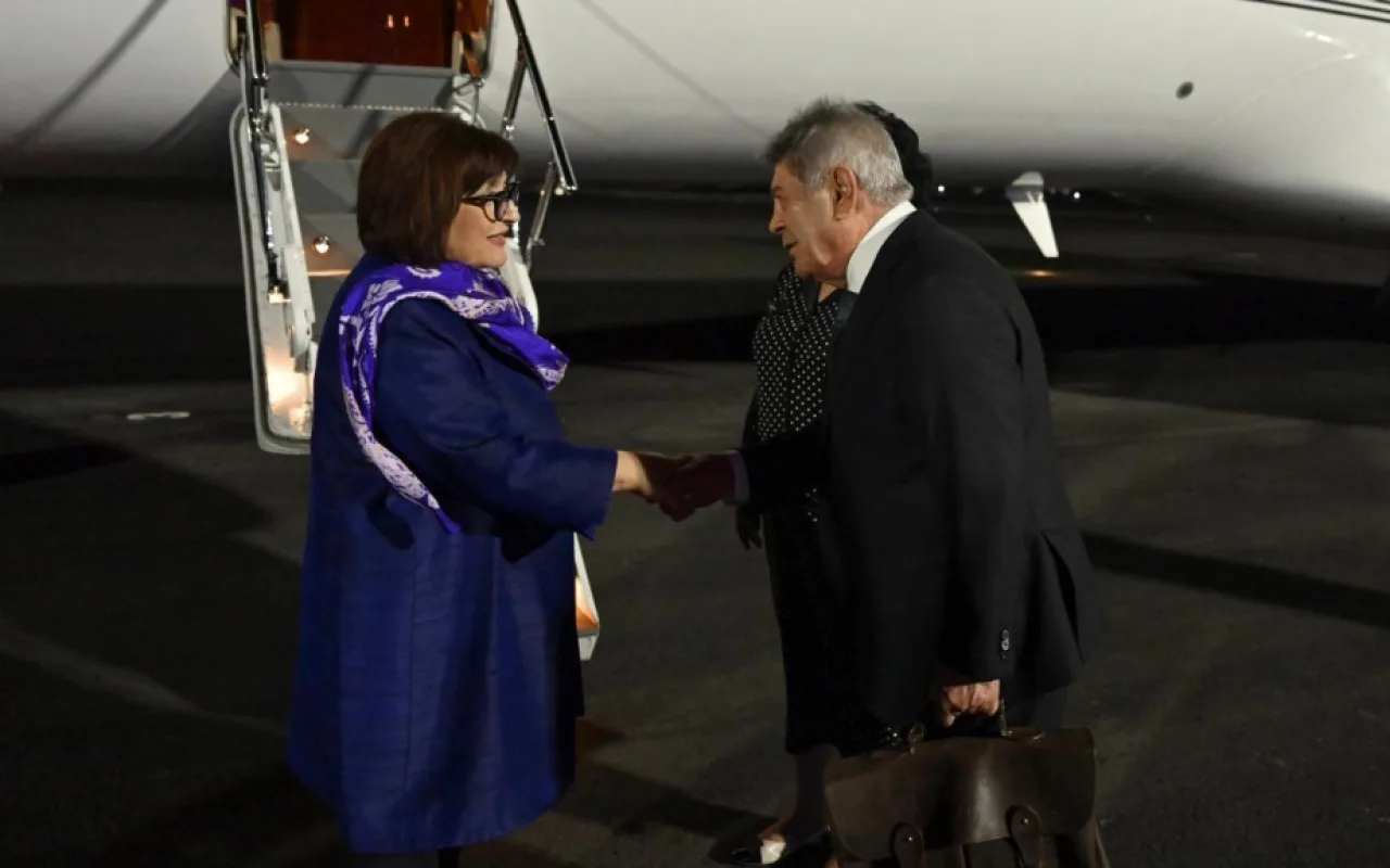Sahibə Qafarova Özbəkistana getdi