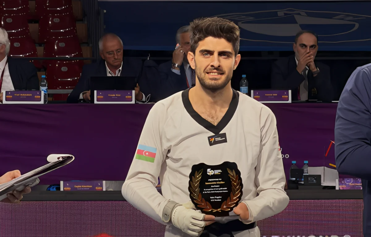 Azərbaycanlı paralimpiya çempionu xüsusi mükafata layiq görüldü