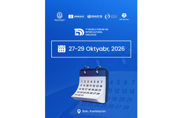 Bakıda Mədəniyyətlərarası Dialoq Forumu keçiriləcək