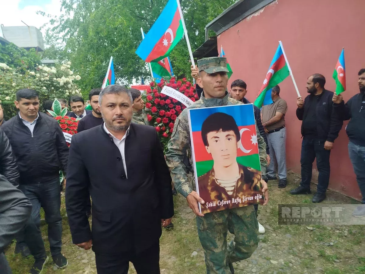 В Физули похоронен шехид I Карабахской войны Рафиг Джафаров - ОБНОВЛЕНО