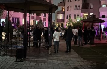 Sumqayıtda çoxmərtəbəli yaşayış binasında yanğın olub