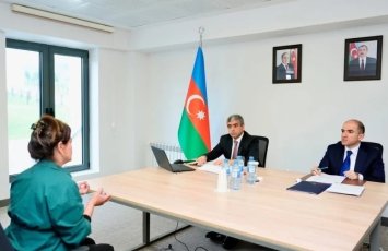 Anar Əliyev Xankəndidə vətəndaşları qəbul etdi - FOTOLAR