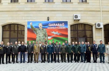 Военные атташе посетили Государственную пограничную службу - ФОТО