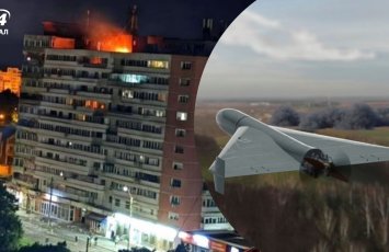 Российский беспилотник врезался в многоквартирный дом в Румынии