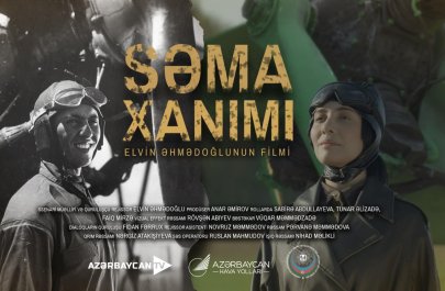 Qafqazın və Yaxın Şərqin ilk təyyarəçi qadını haqqında film təqdim edildi - “Səma xanımı” - FOTO