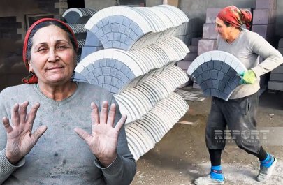 Pulu daşdan çıxan qadın 63 yaşında sosial şəbəkədə fenomen oldu: “Deyirlər övladı haradadır?!” - VİDEO