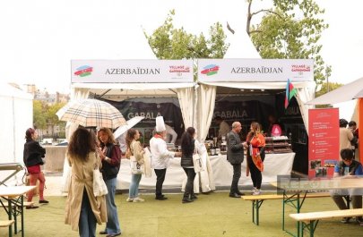 Fransada Beynəlxalq Qastronomiya Günlərində Azərbaycan pavilyonu maraqla qarşılanıb - FOTO