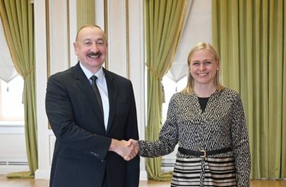İlham Əliyev ATƏT-in fəaliyyətdə olan sədrini qəbul etdi - YENİLƏNİB + FOTO