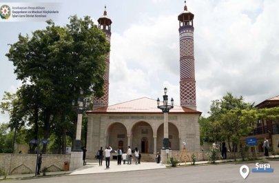 Şuşa şəhərinə infotur təşkil edilib - VİDEO