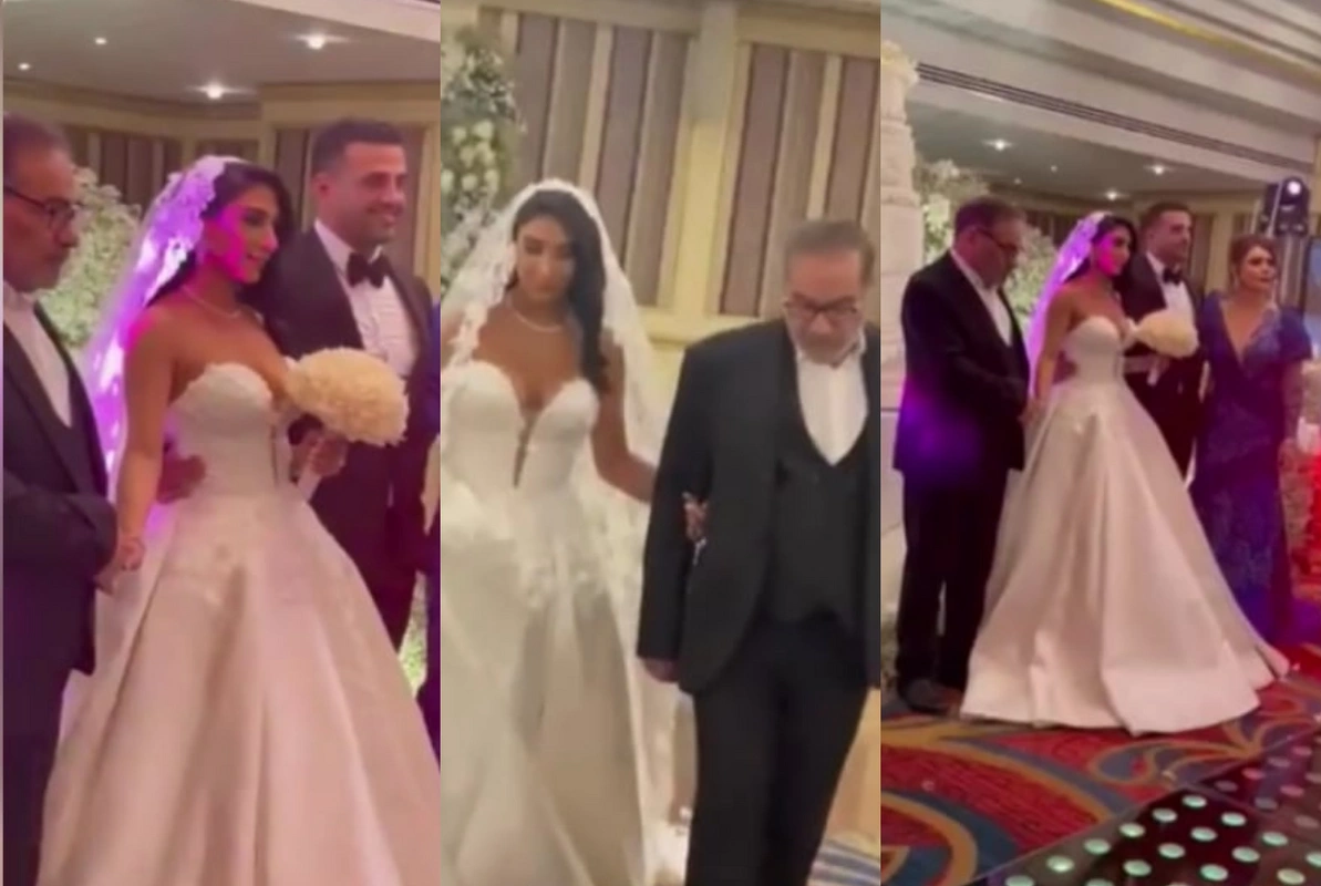 Alman qəzeti Xameneinin müşavirinin qızının açıq gəlinlik paltarından yazdı - FOTO/VİDEO