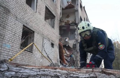 Rusiya 30 oktyabrda Ukraynaya ən genişmiqyaslı hücum həyata keçirib - FOTO/VİDEO