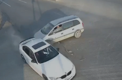 Səhv manevr və yüksək sürət qəzaya səbəb oldu - ANBAAN VİDEO