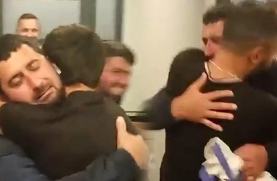 Monteneqroda sərbəst buraxılan Yaqub belə qarşılandı - VİDEO