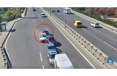 Bakıda ani diqqətsizliyin səbəb olduğu qəzaların ANBAAN GÖRÜNTÜLƏRİ