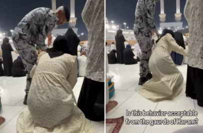 Hər kəs Kəbədəki bu görüntüdən danışır - VİDEO