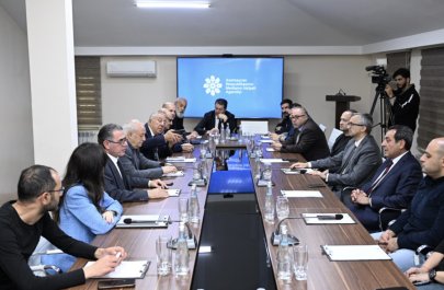 MEDİA-da türkiyəli jurnalistlərlə görüş keçirildi - FOTOLAR