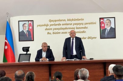 Keçmiş məcburi köçkünlər növbəti dəfə maarifləndirildi - FOTOLAR