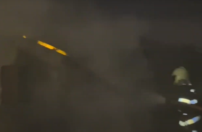 Ələt-Astara yolunda yük maşını yandı - VİDEO