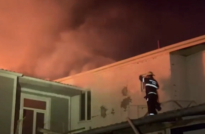 Bakıda evdə YANĞIN: Xəsarət alanlar var - VİDEO