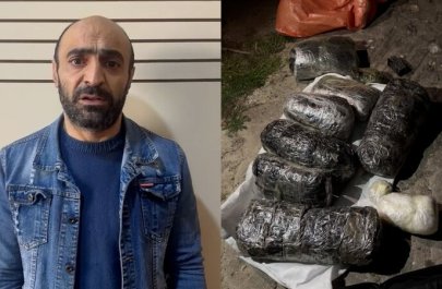Polisin Qaradağda saxladığı kuryerdən 10 kiloqramdan artıq narkotik aşkarlandı - VİDEO