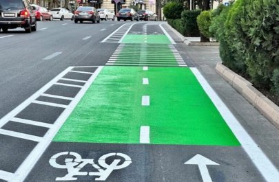 Bakıda 47 kilometrə yaxın mikromobillik zolağı yaradılıb - XƏRİTƏ