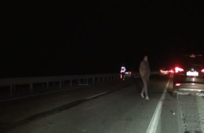 Goranboyda uzunqulaq zəncirvari qəzaya səbəb oldu - FOTO