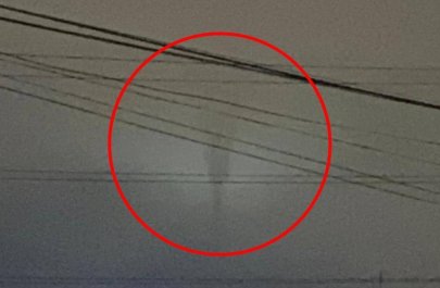 Bakıda gecə müəmmalı görüntü - VİDEO