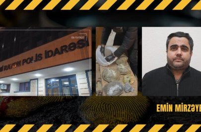 Bakıda saxlanılan narkokuryerdən 11 kiloqram marixuana aşkarlandı - VİDEO