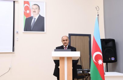 BSU-nun rektoru Astara rayonunda məktəblilərlə görüş keçirib - FOTOLAR